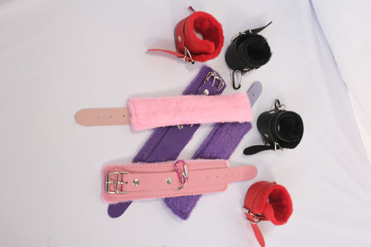 Fluffy Hand Restraints | The Birds n The Bees